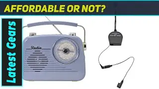The Ultimate D216 Radio & AN03 Antenna: Vintage Sound, Modern Power!