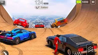 Juegos de Carros - Extreme Car Stunt Master 3D Capitulo 7 - Coches Recorriendo Grandes Pistas
