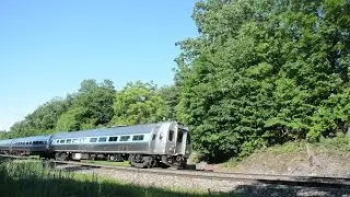 MEGA RARE! FRA/DOTX 216 Cab Car LEADS Amtrak 48!
