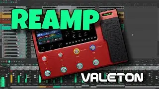 REAMP tutorial VALETON GP 200 + Reaper 🔥