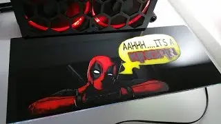 Deadpool Backplate EVGA GTX 1080Ti KingPin