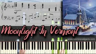 Moonlight In Vermont - Piano Cover - Tutorial - PDF - MIDI