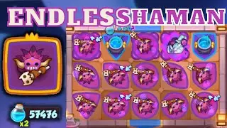 Were even more? Endless Shaman in Co-op! Rush Royale 18.0