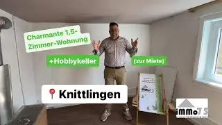 Charmante 1,5-Zimmer-Wohnung mit K&uuml;che und Bad - Ihr neues Zuhause wartet! +Hobbykeller zur Miete🏡