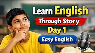 Learn English Through Story &ndash; Day 1 | English Listening Practice for Beginners