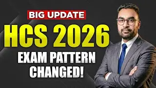 HCS New Exam Pattern 2026 | All Changes Explained | Haryana Civil Services | HPSC Update