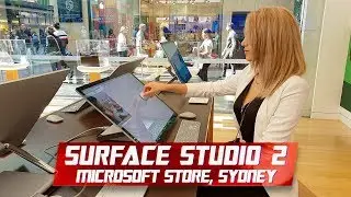 Surface Studio 2 Hands-On Review at Microsoft Store Sydney