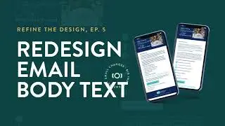 Watch me improve your email design typography
