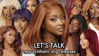 OBSESSED 😍🤑 | Let's Talk NEW Synthetic Wig Releases from Outre! Part TWO! | Courtney Jinean