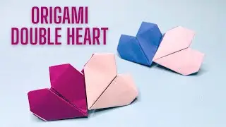 Origami Double Heart