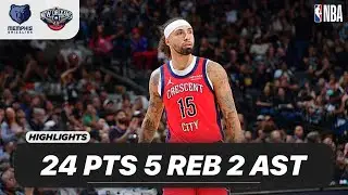 Jose Alvarado vs Memphis Grizzlies | 24 PTS 5 REB 2 AST 1 STL | NBA 11-27-2025 Highlights