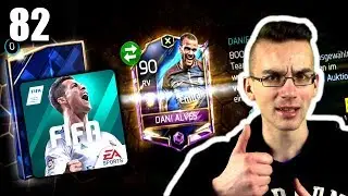 DANI ALVES TOTY + 1000 SKILL BOOST! 😱🔥 FIFA 18 MOBILE #82