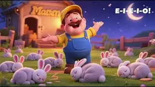 Old MacDonald’s Busy Day with Rabbits 🐰 | Nursery Rhymes & Kids Songs | Farm Animal Fun