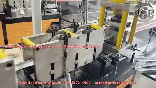 JCR Pallet Rack Row Spacer Roll Forming Machine