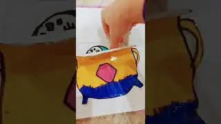Awesome handmade MAGIC MIXIE! Diy paper crafts! Fun handmade toys! #toys #magicmixies #shorts #diy