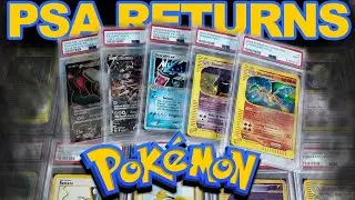 Incredible Pokemon PSA Return! Grades Worth Over £2000