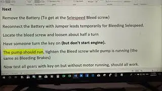 Alfa 147 156 Selespeed Bleeding the Hydraulic Pump System when not going into Gear's