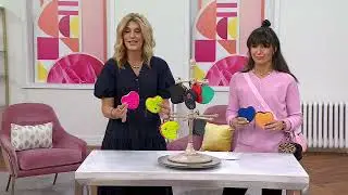 Lug Classic Heart Pouch Key Chain Set of 2 on QVC