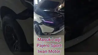 @iwanmotor's Pajero Sport car returns for a headlight upgrade || Video Part - 1