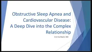 Yale Sleep Medicine Grand Rounds - April 30, 2025