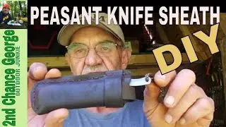 Svord Modified Mini Peasant Knife: Идеальные ножны для самостоятельного изготовления