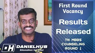 First Round results - Vacancy Position after First Round - How to check allotment details