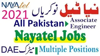 Latest Nayatel Jobs 2021 | Nayal Tel Jobs | Nayatel Pvt Limited Jobs | Telecommunication Jobs