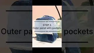 Easy BACKPACK from old jeans🎒