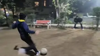 How to shoot like professional football player ⚽ || 