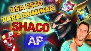 ✅ COMO JUGAR SHACO AP | 3 Claves para dominarlo como un PRO 2023 🎁🔪 LEAGUE OF LEGENDS TUTORIAL #lol