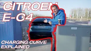 Citroen E-C4 - affordable electric and what is a charging curve for electric cars?