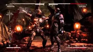 Mortal kombat x predator warrior variation combo