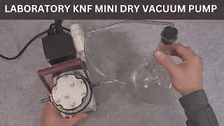Laboratory KNF N022AN.18  dry (membrane / diaphragm) vacuum & air pump