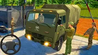 US Army Offroad Military Transport Truck Driving - Army Truck Driver Simulator - Android Gameplay