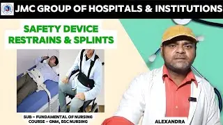 Safety device restrains and splints in hindi | Fundamental of Nursing | online nursing classes 