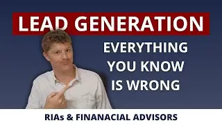 🚀 Online Lead Generation for Financial Advisors: 3 Essential Ingredients to Making It Work!