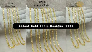 Latest Gold Chain Designs  2025 | New Gold Chains Design #theinternationaljewelrychannel #tijc