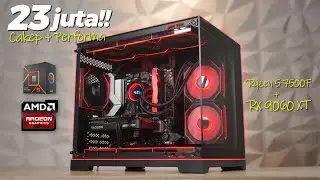 Rakit PC 20 jutaan terbaik di tahun 2026! RX 9060 XT pilihan terbaik??!