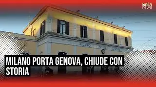 Chiude la stazione di Milano Porta Genova: l'ultimo viaggio su un treno storico