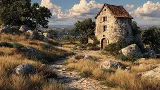 Twilight Over Stone Meadows – Medieval Lute & Countryside Instrumental
