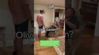 When you Give Your Violently Italian Dad an Olive Garden Gift Card for Father's Day