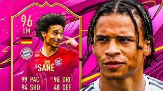 ANOTHER InSan&eacute; CARD! 😅 96 FUTTIES SANE PLAYER REVIEW! - FIFA 21 Ultimate Team