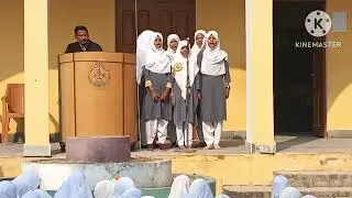 Aye watan watan mere abaad rahe too.song singing by class 7th standard in JNBIC Jalalpur
