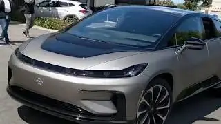 Faraday Future&rsquo;s EV - FF 91 in 2019