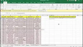 VLOOKUP FORMULA EXCEL IN HINDI VLOOKUP in Excel #excel #vlookup function used in Excel.