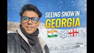 Georgia in Winters ❄️🇬🇪 | Snow, Mountains & Memories | Travel Vlog
