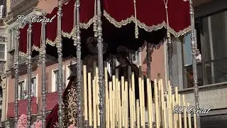 SALUTACION Y VIRGEN DEL PATROCINIO MALAGA 2023 TRIBUNA DE LOS POBRES 4K