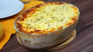 Surpreenda toda sua família com Lasanha de Batatas. Receita fácil e deliciosa!