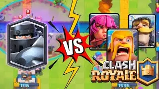 MEGA KNIGHT VS ALL!! MEGA KNIGHT VS ALL CARDS IN CLASH ROYALE