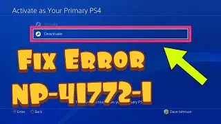 Как исправить ошибку PS4 NP-41772-1 (простой способ)